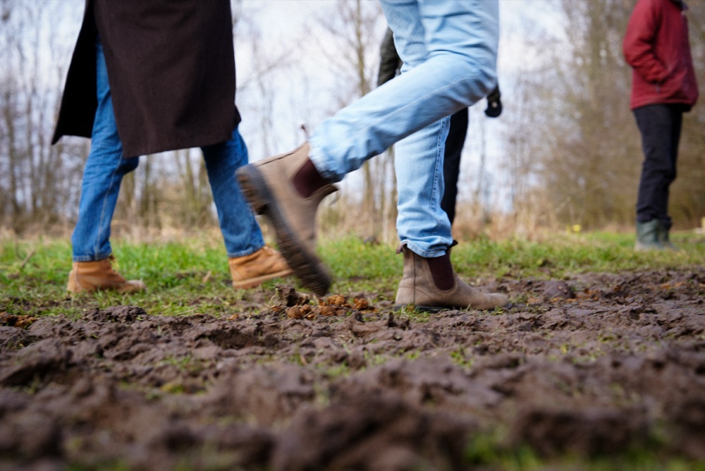 Laarzen in de natuur